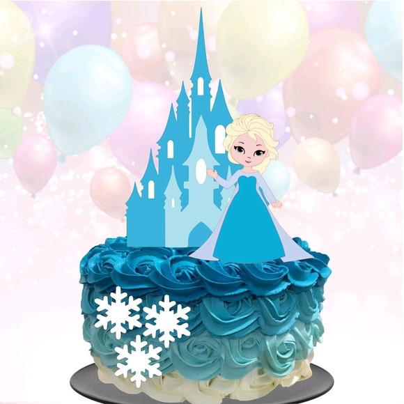 Topo de Bolo Frozen