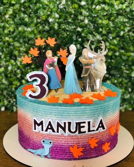 Topo de Bolo Frozen