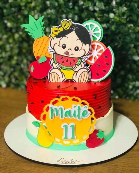 Topo de Bolo Frutas