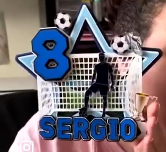 Topo de Bolo Futebol