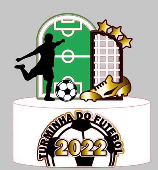 Topo de Bolo Futebol