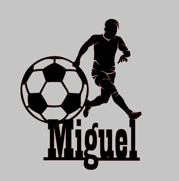 Topo de Bolo Futebol