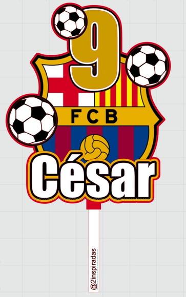 Topo de Bolo Futebol