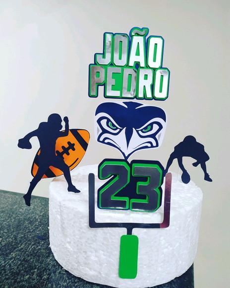 Topo de Bolo futebol americano