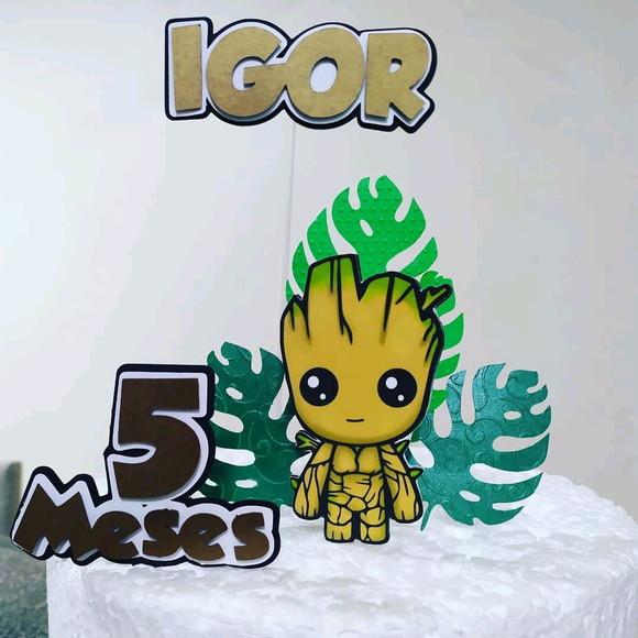 Topo de Bolo groot