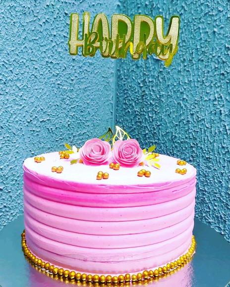 Topo de Bolo happy birthday
