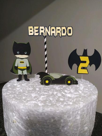 Topo de Bolo Heróis