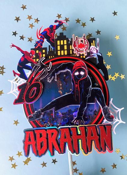 Topo de Bolo Homem Aranha