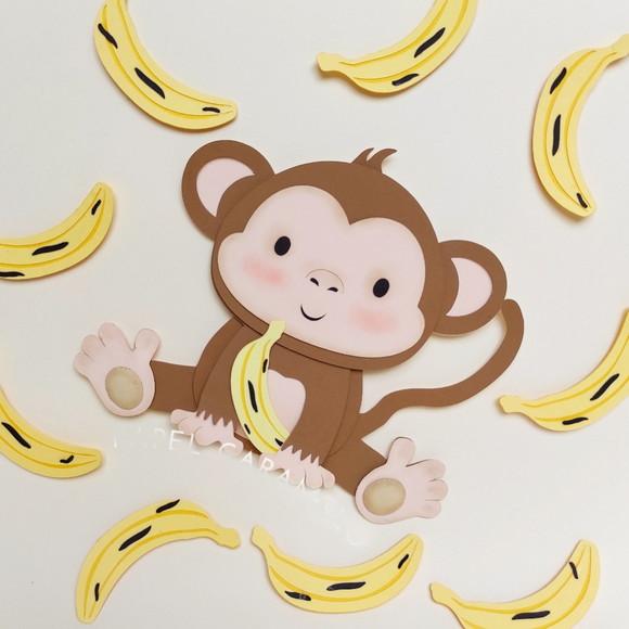 Topo de Bolo Macaquinho