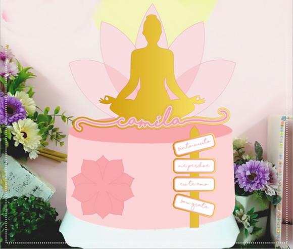 Topo de Bolo Meditação