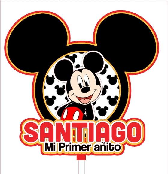 Topo de Bolo Mickey