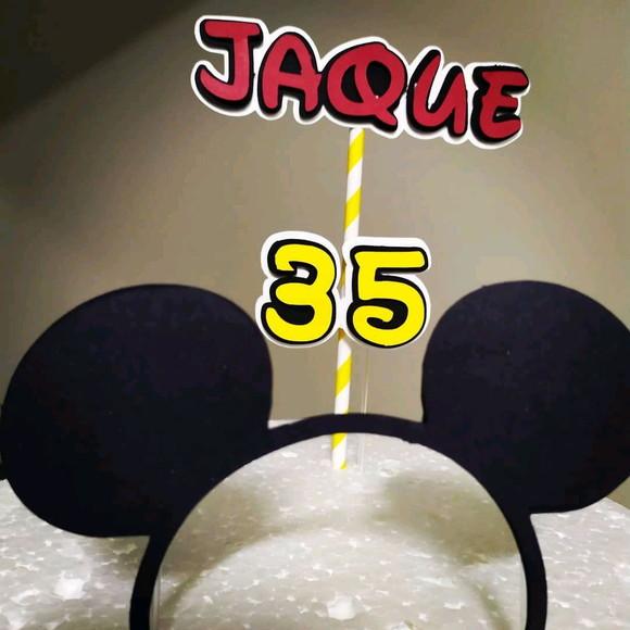 Topo de Bolo Mickey