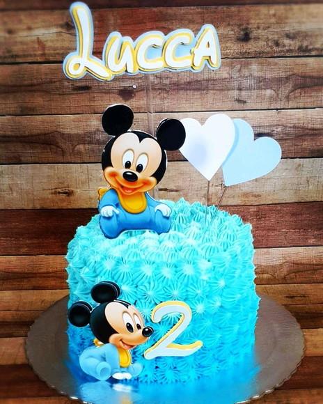 Topo de Bolo Mickey Baby