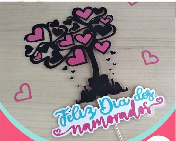 Topo De Bolo Namorados