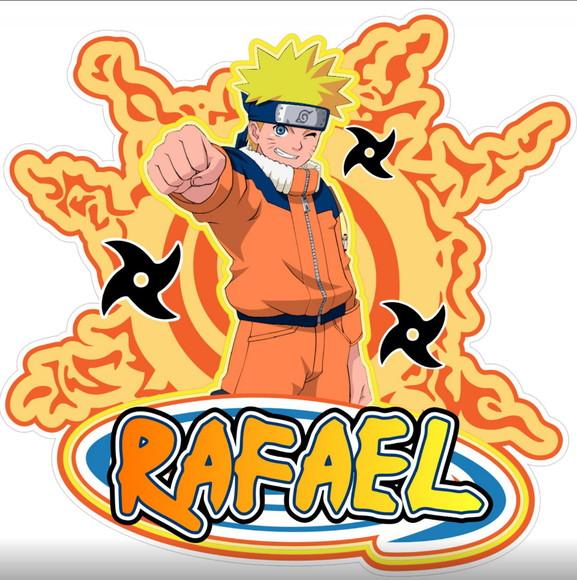 Topo de Bolo Naruto