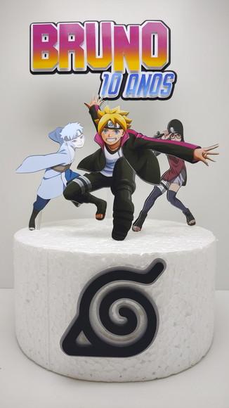 Topo de Bolo Naruto