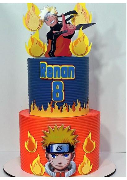Topo de Bolo Naruto
