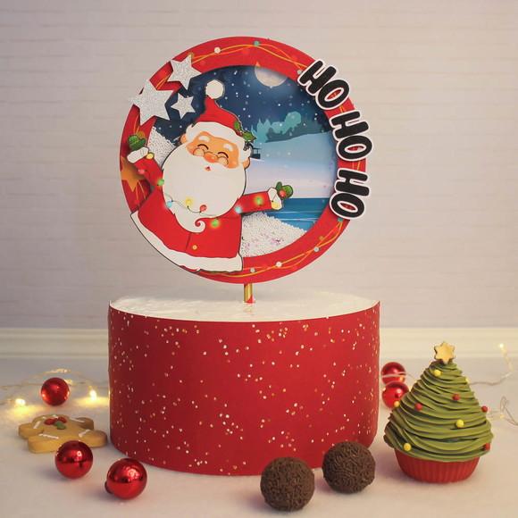 Topo de Bolo Natal