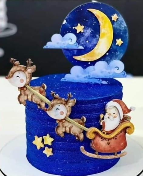 Topo de Bolo Natal