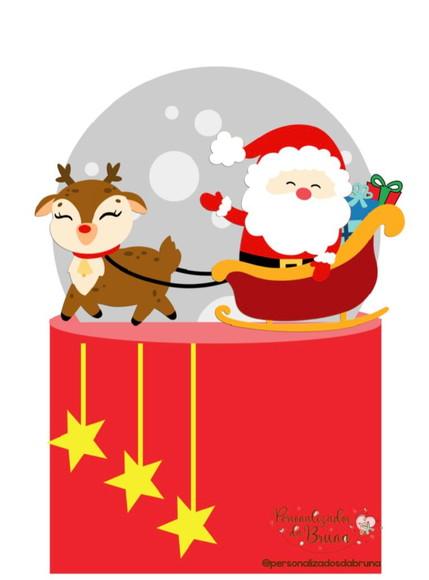 Topo de Bolo Natal