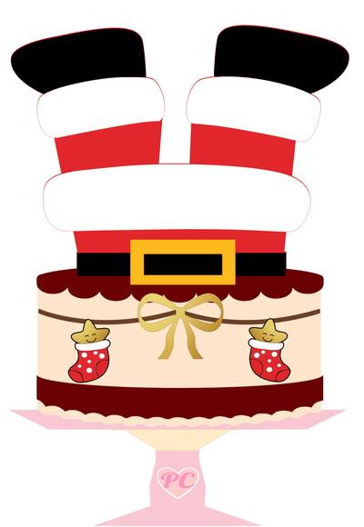 Topo de Bolo Natal