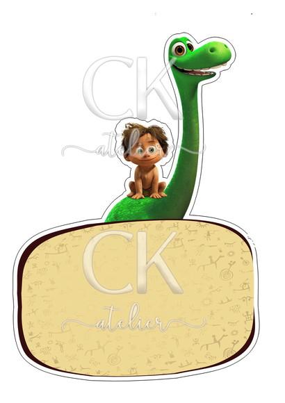 Topo de Bolo o Bom Dinossauro