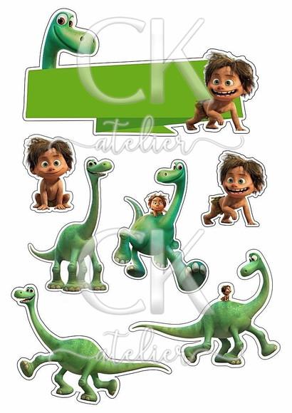 Topo de Bolo o Bom Dinossauro