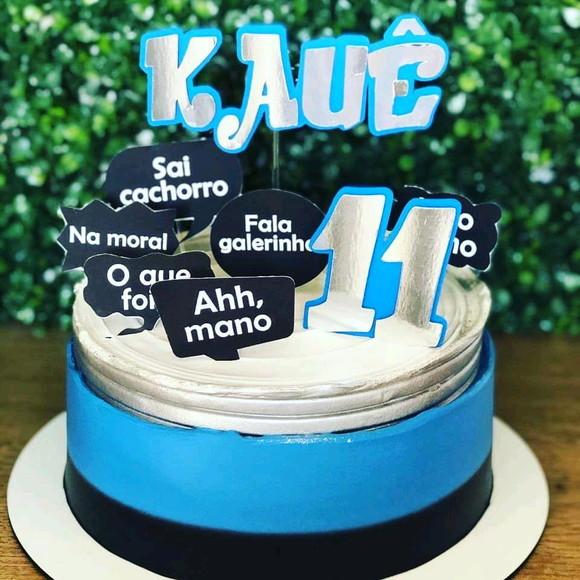 Topo de Bolo Palavras