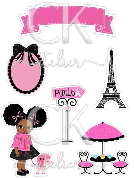 Topo de Bolo Paris