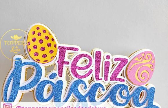 Topo de Bolo Páscoa