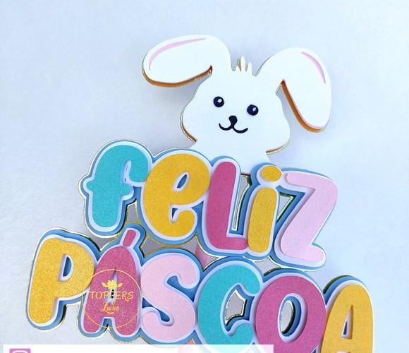 Topo de Bolo Páscoa