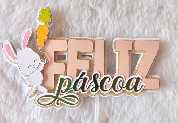 Topo de Bolo Páscoa