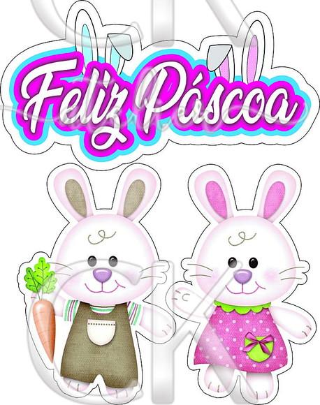 Topo de Bolo Páscoa