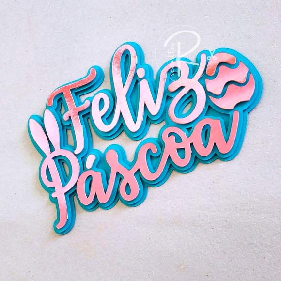 Topo de Bolo Páscoa