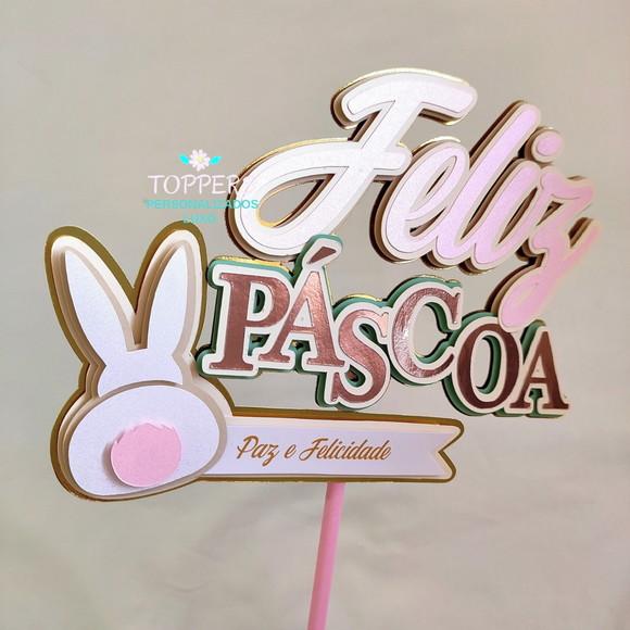 Topo de Bolo Páscoa