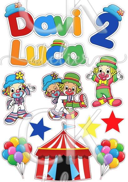 Topo de Bolo Patati Patatá