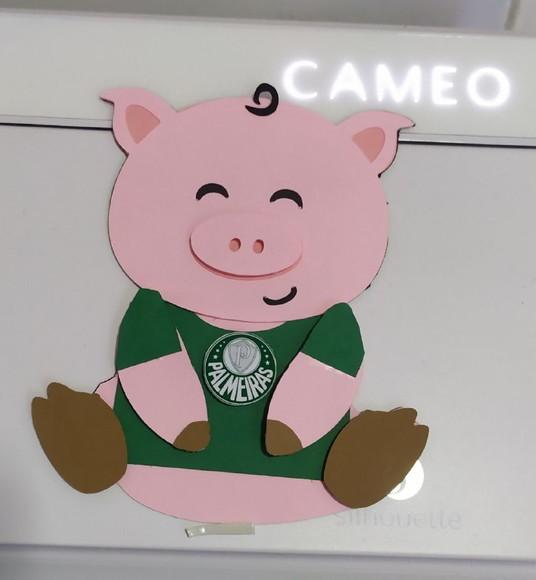 Topo de Bolo Porquinho