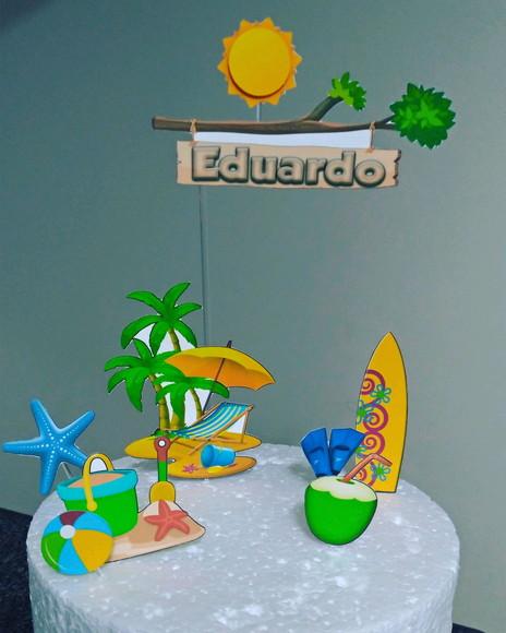 Topo de Bolo Praia