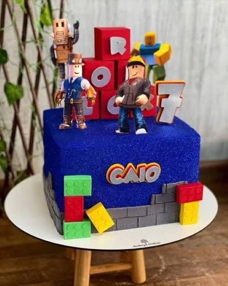 Topo de Bolo Roblox