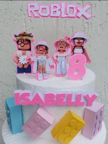 Topo de Bolo Roblox
