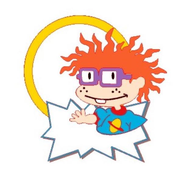 Topo de Bolo Rugrats