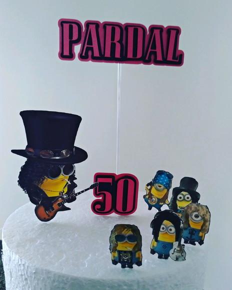 Topo de Bolo Slash Minions