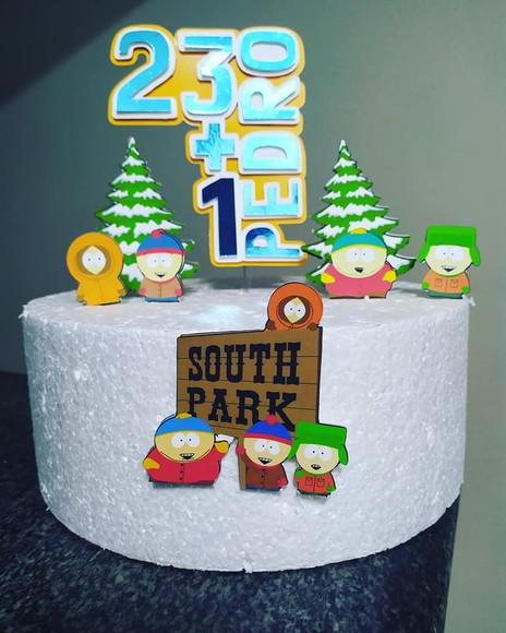 Topo de Bolo South Park