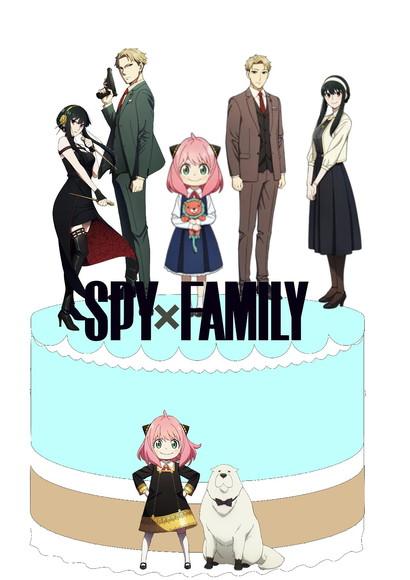 Topo de Bolo Spy Family