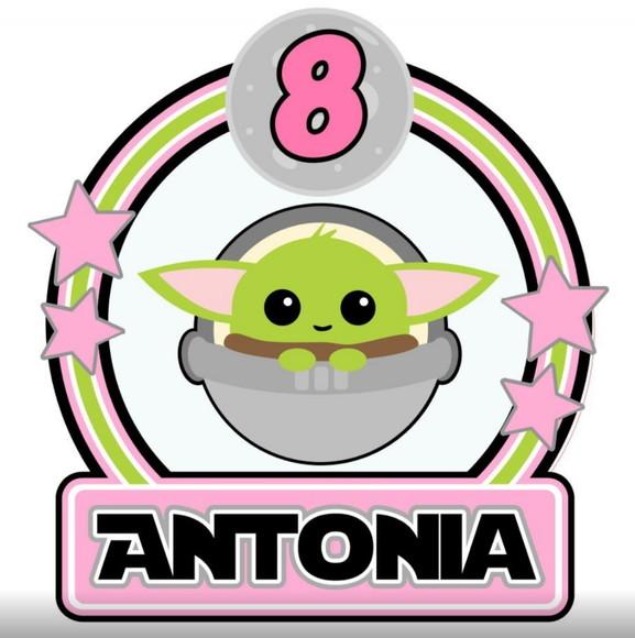 Topo de Bolo Star Wars