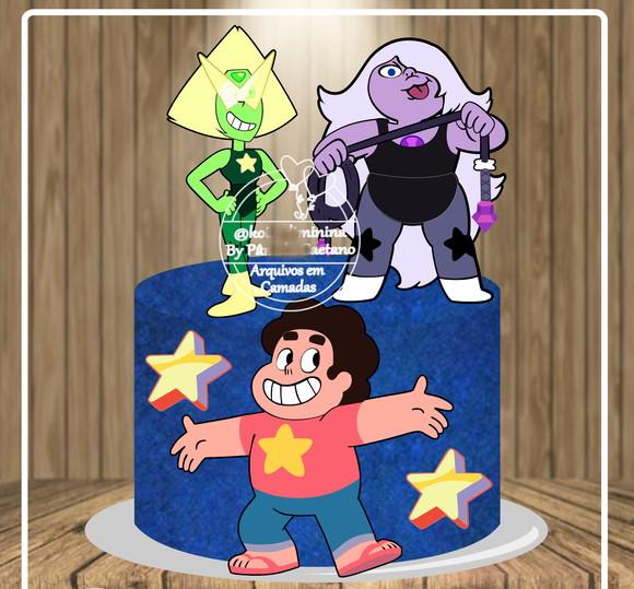 Topo de Bolo Steven Universe