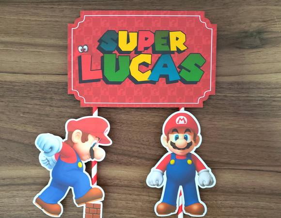 Topo de Bolo super mario