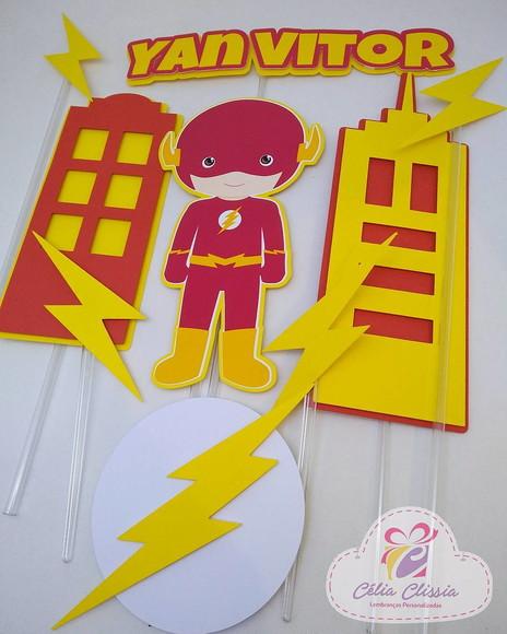 Topo de Bolo the flash