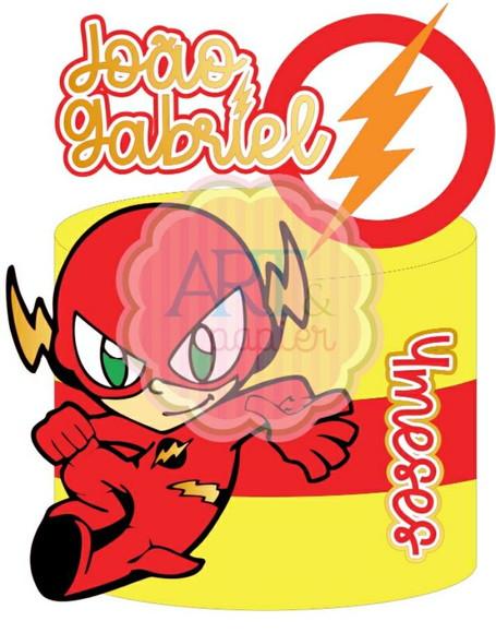 Topo de Bolo The Flash