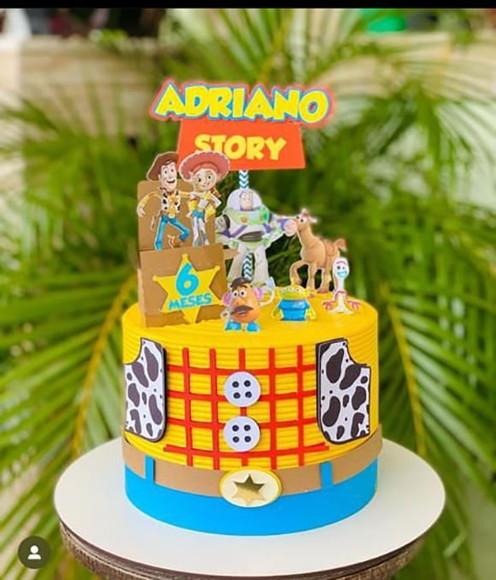 Topo de Bolo Toy Story